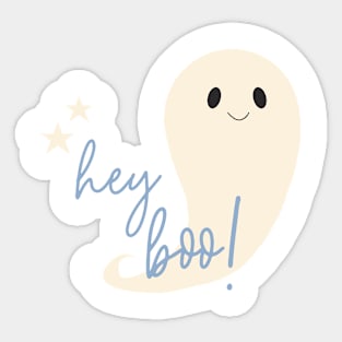 Hey Boo 4 Sticker